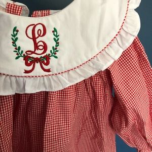Cecil & Lou Smocked Red Gingham Dress - 18mo - L
